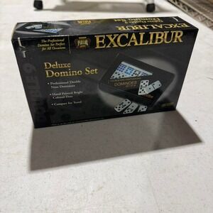 Excalibur | Deluxe Domino Set | Professional Double Nine
